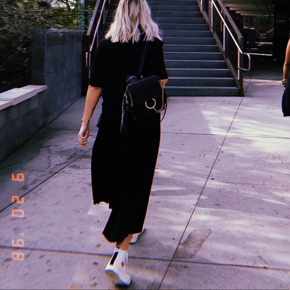 Zara Black Wide-Leg Jumpsuit